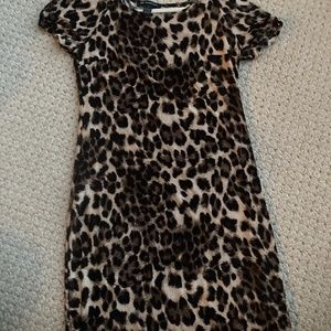 INC Leopard print dress